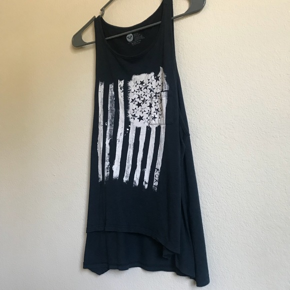 American flag croptop - Picture 3 of 3